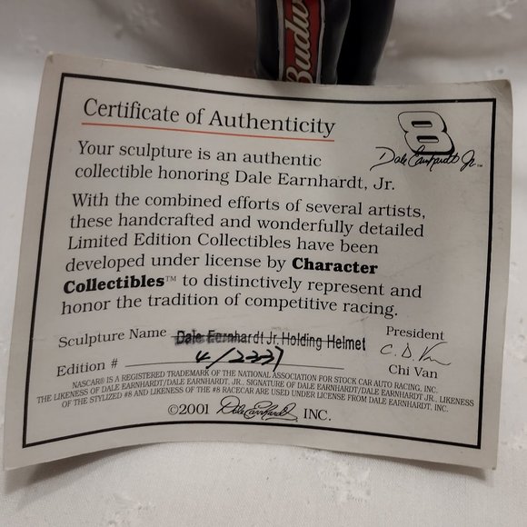 Character Collectibles || 8 Dale Earnhardt Jr - Picture 8 of 11